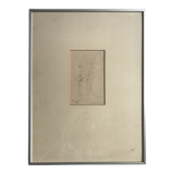 Pencil study signed by Peter Stevenson , Pigeons in NY, 1987