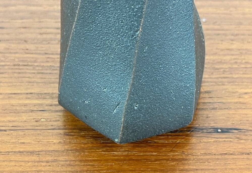 Japanese pottery vase from a mid-century Mashiko workshop, 1960s.