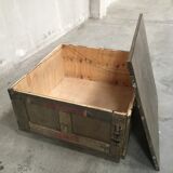 Coffee table industrial boot