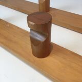 Charlotte Perriand, pair of fir wall coat racks, French work, around 1970