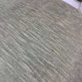 Louis XV style cabriolet armchair in patinated wood and velvet