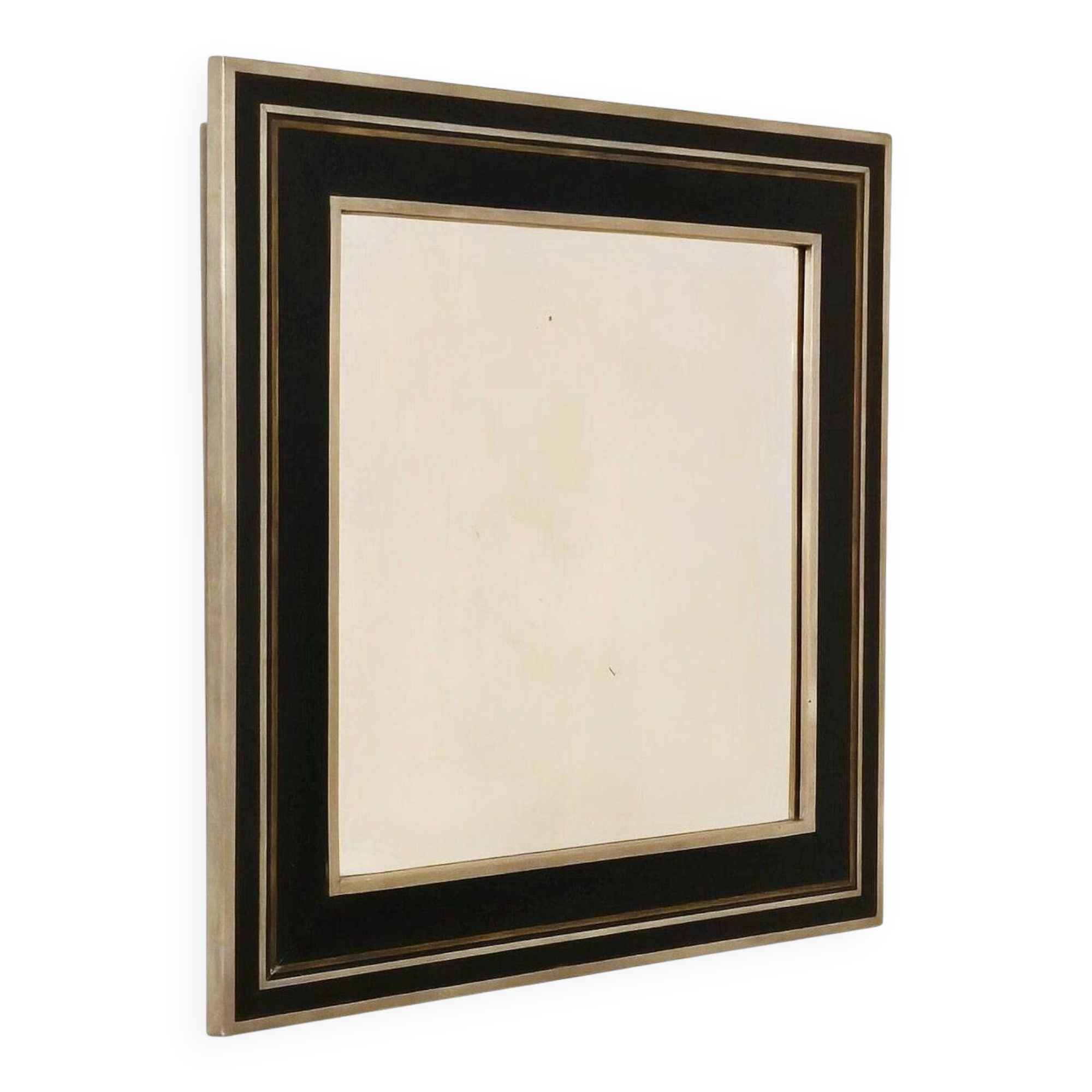 A masterpiece of Swedish Grace, Uno Åhren mirror, pewter, brass, Firma Svenskt Tenn