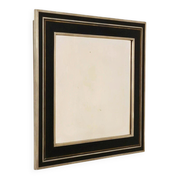 A masterpiece of Swedish Grace, Uno Åhren mirror, pewter, brass, Firma Svenskt Tenn