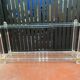 Plexi console double glass tray