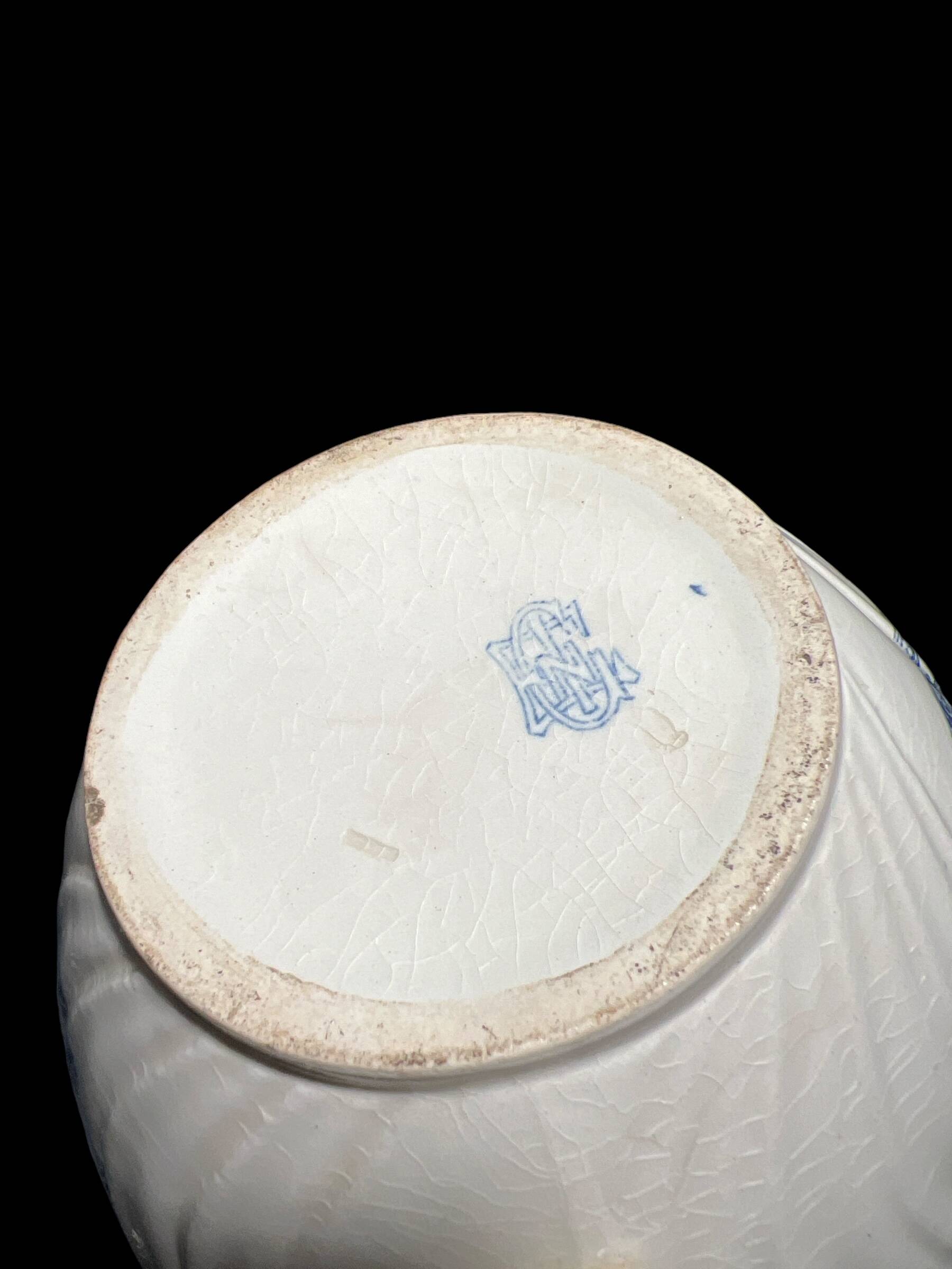 Gien porcelain teapot