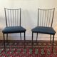 Duo de chaises Colette Gueden années 50