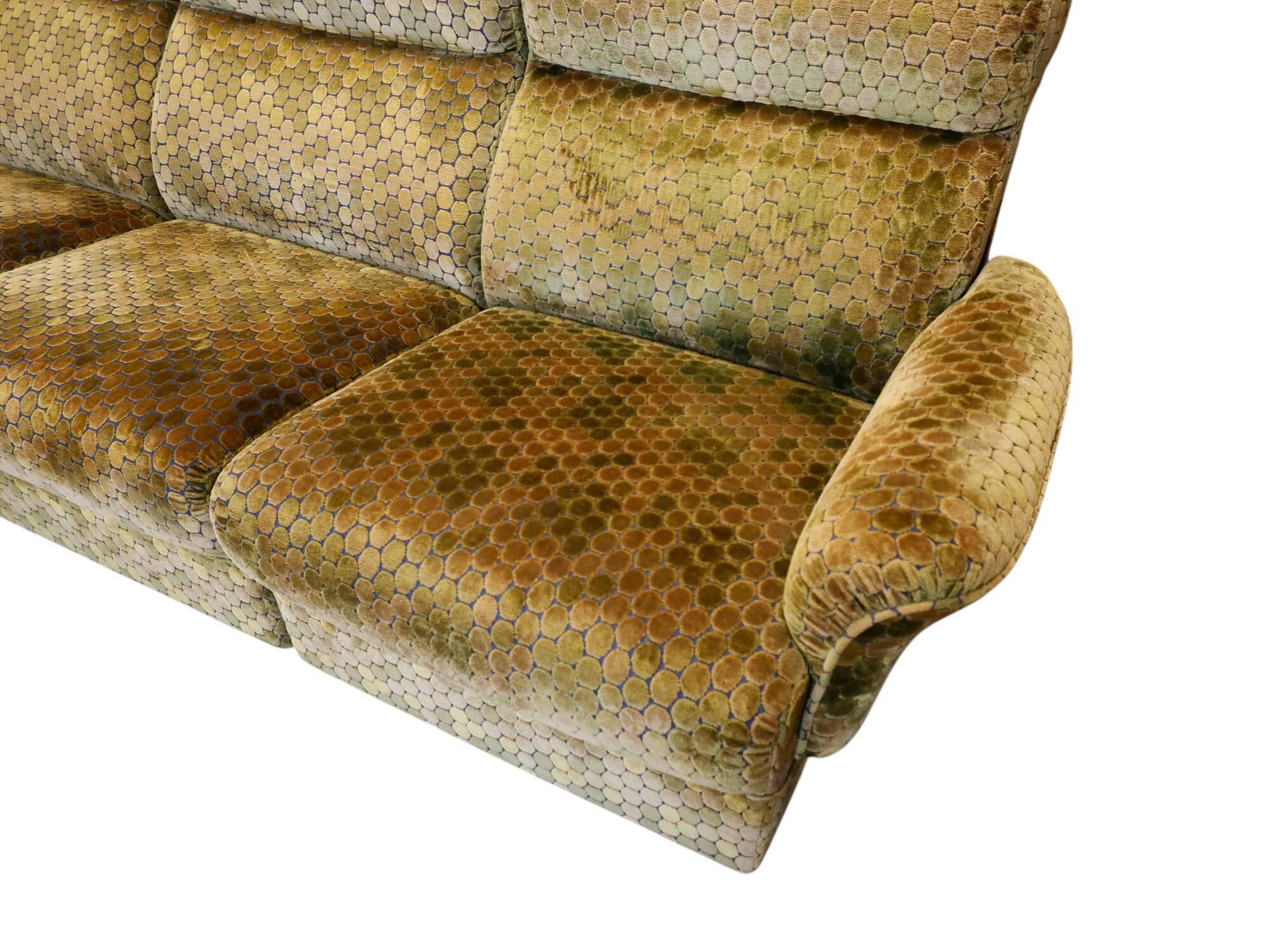 Vintage modular corner sofa, 1970s