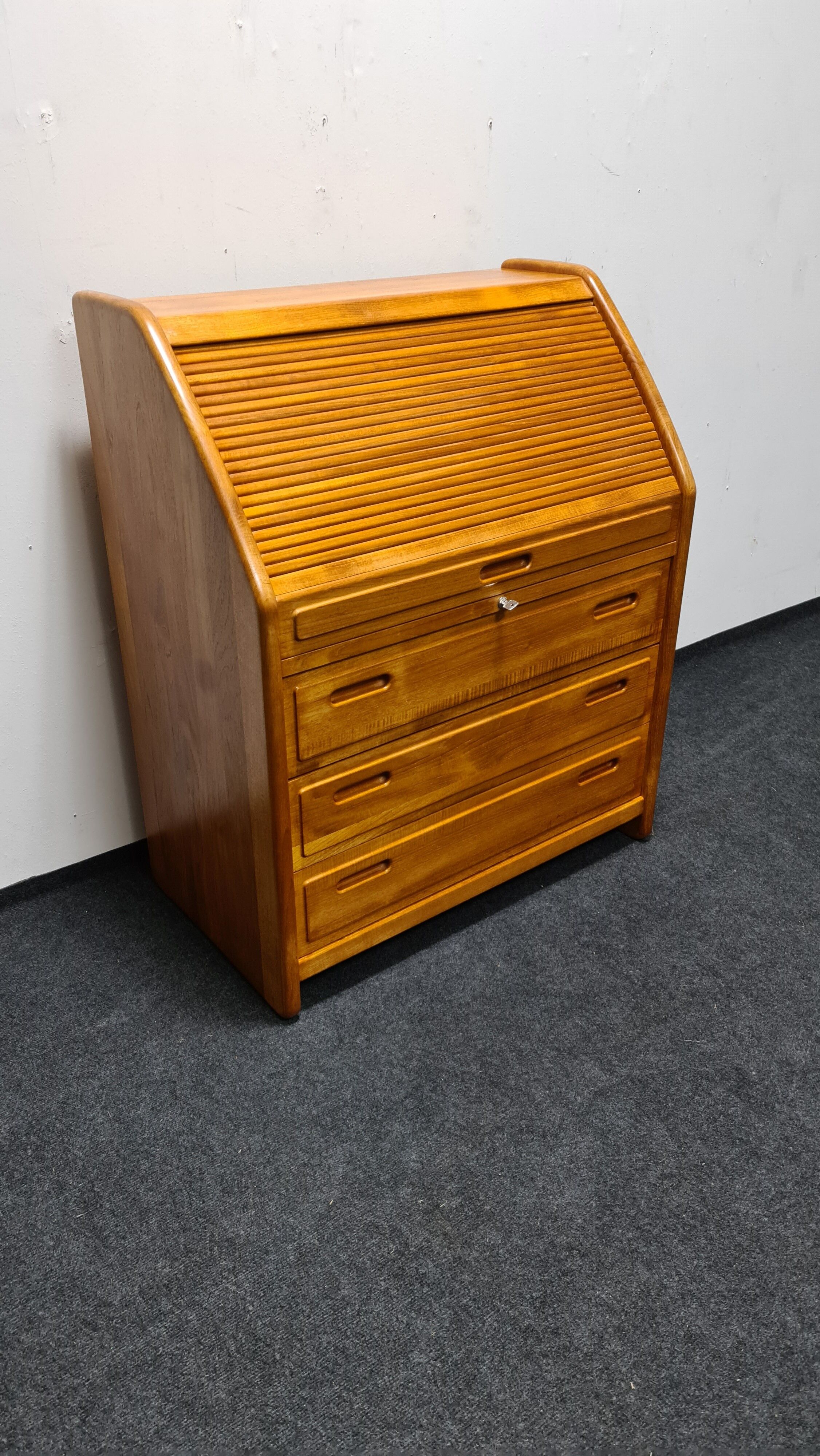 Secrétaire au design danois en teck par Langeskov Møbelfabrik A/S