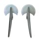 2 x wall sconces by Joan Auge for Taller Uno / model Alien / polished cast aluminum
