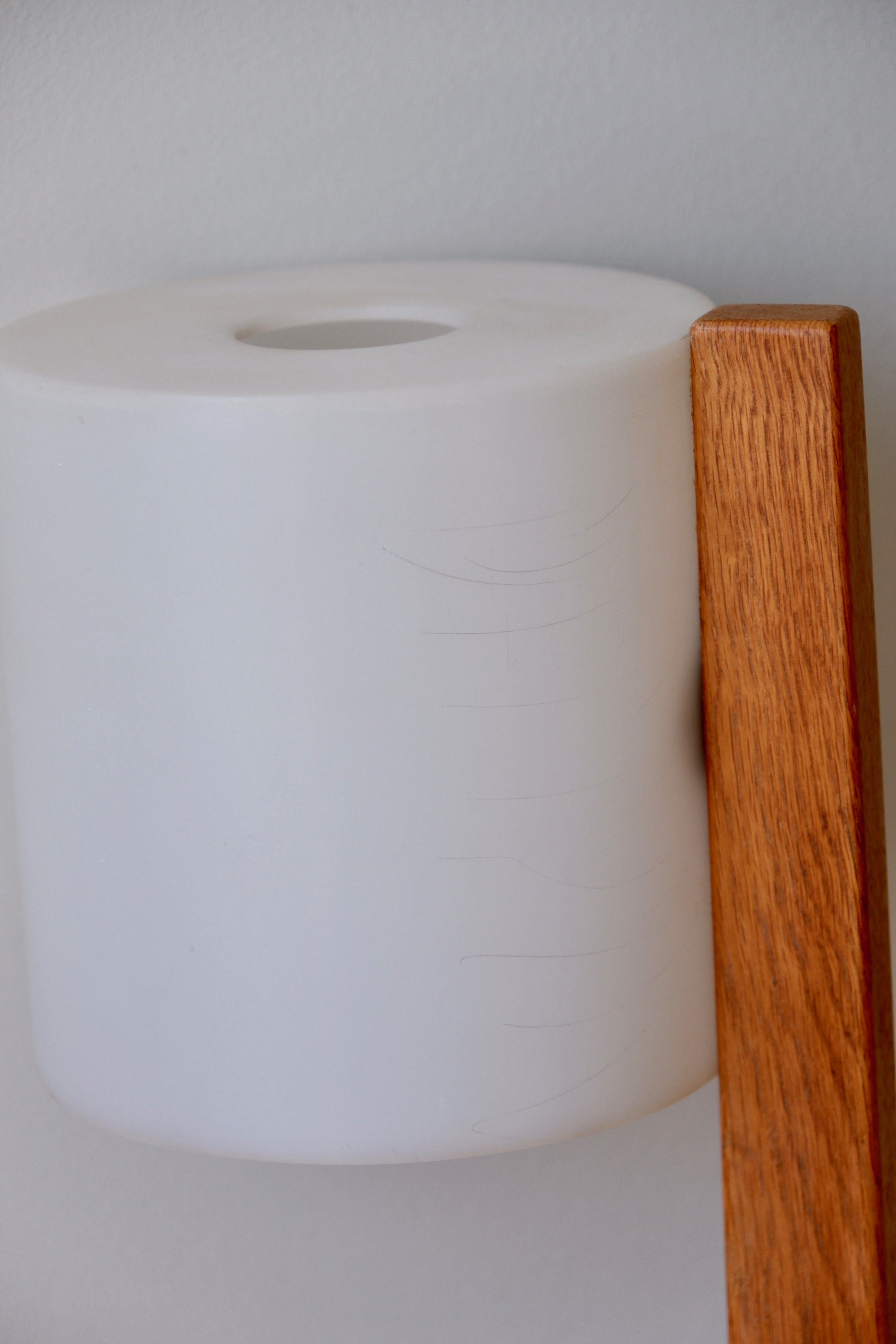 Uno & östen kristiansson, prototype table lamp for luxus, 1960s