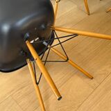Eames plastic armchairs