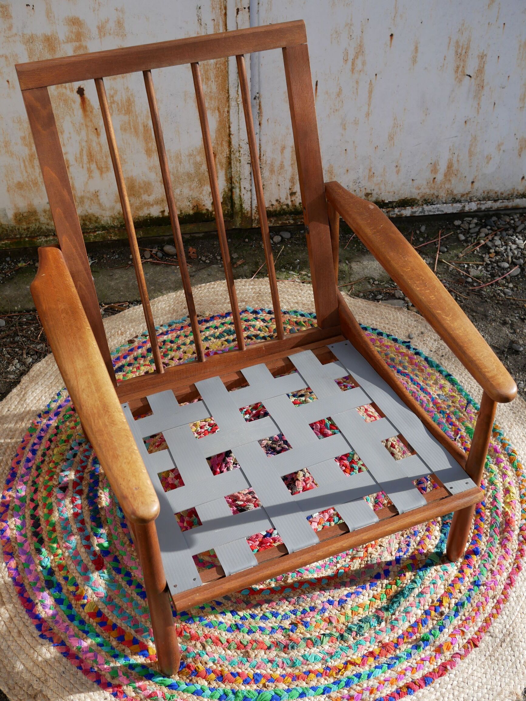 Scandinavian armchair teak