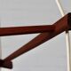 Danish teak ceiling lamp Danish design mid-century 60s