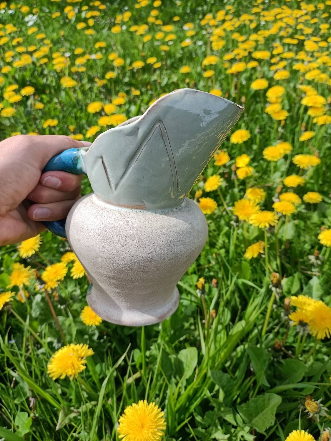 Decorative pitcher in a Southern spirit