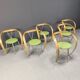 Revers Dining Chairs by Andrea Branzi for Cassina, 1993