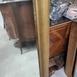 19th century gendarme's hat gilded mirror