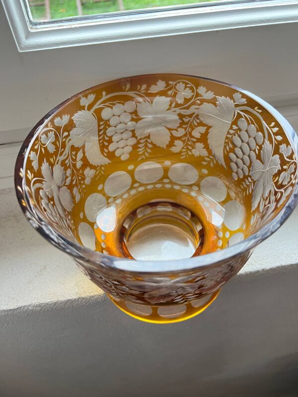 Coupe en cristal de Bohème