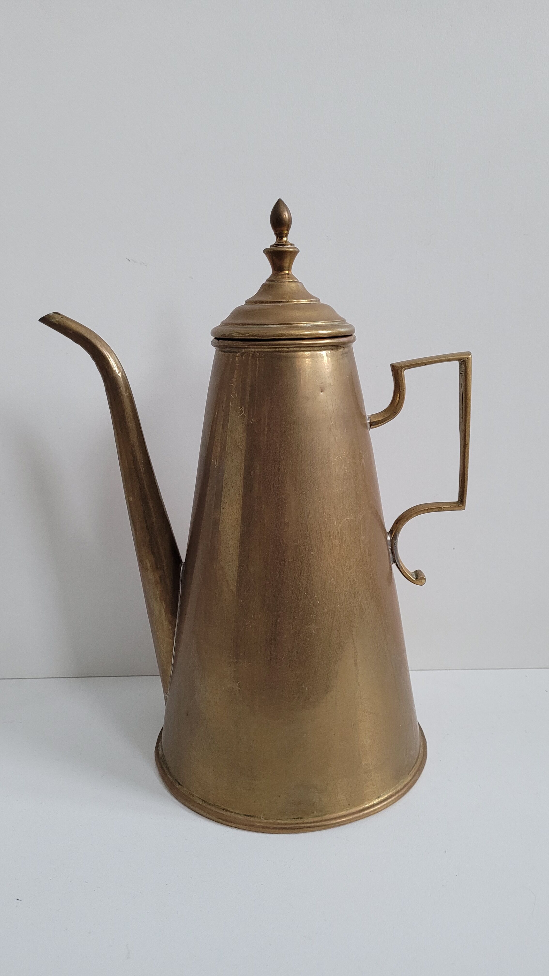 Brass coffee maker