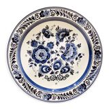 Vintage '80 decorative handmade plate from the Royal Manufactory in Delft. In good condition.