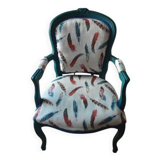 Fauteuil bois chêne