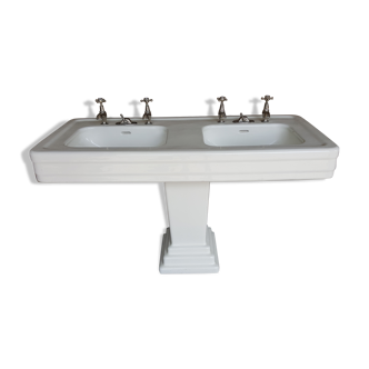 Double sink, rectangle, 3 steps