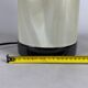 Murano glass table lamp Visa G Luce opaline modernist design from the 90s.