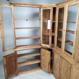 Bistro corner bookcase