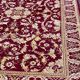 Persian wool rug in burgundy 200x300
