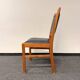 Vintage Set of 6 Solid Wood & Leather Chairs – FOLRM 75 by Andreas Hansen (Price is for 6)
