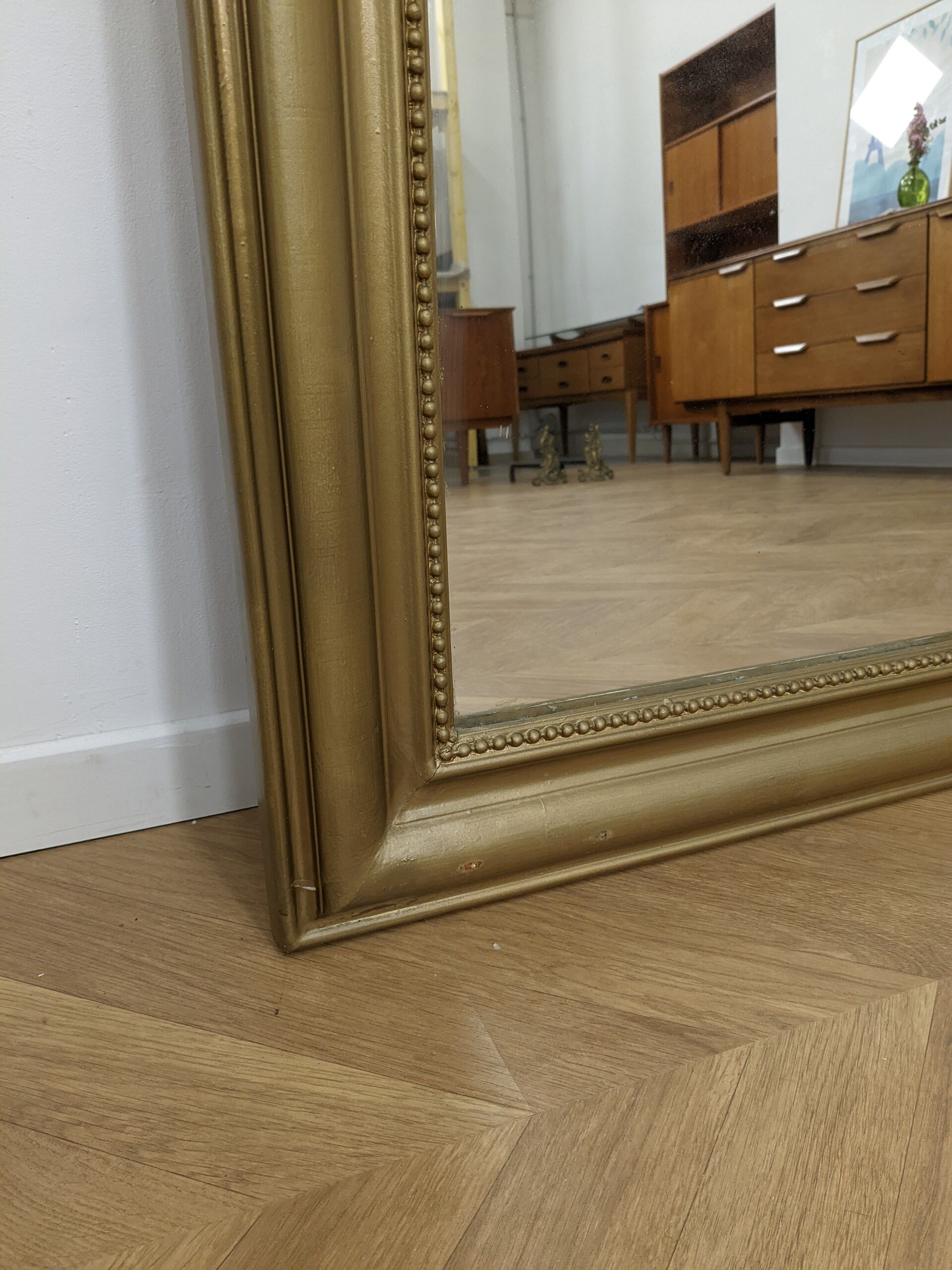 Golden mirror Louis Philippe