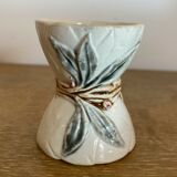 Coquetier barbotine à motif de bambou