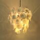 Glass Chandelier by Gino Vistosi for AV Mazzega 1960s