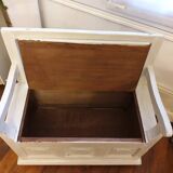 Wooden chest bench