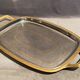 Top with stainless steel handles and gilded Regency style nets
