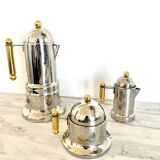 Kontessa coffee service by Vev Vigano from the 1980s.