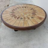 Ceramic coffee table by Roger Capron model Herbarium