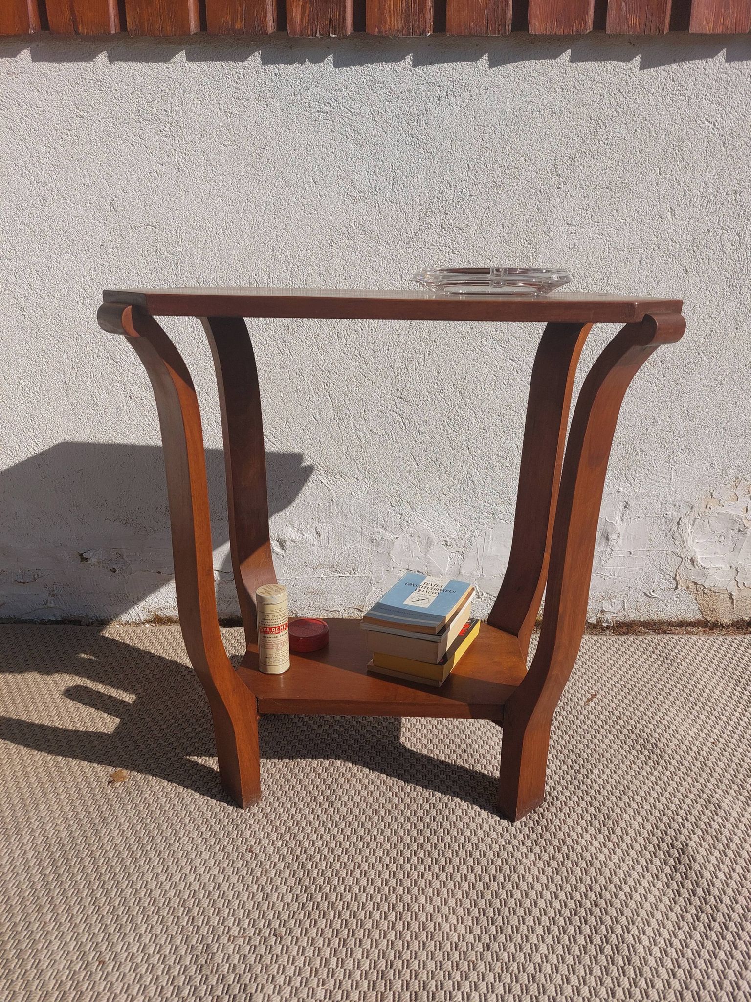 rectangular Art Deco side table