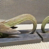 Pair of regulated and marble greenhouse books