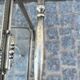 Jansen Silver-finish Rolling Serving Cart