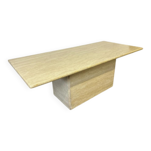 Table basse vintage en - pierre