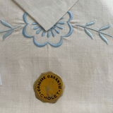 Embroidered sheet