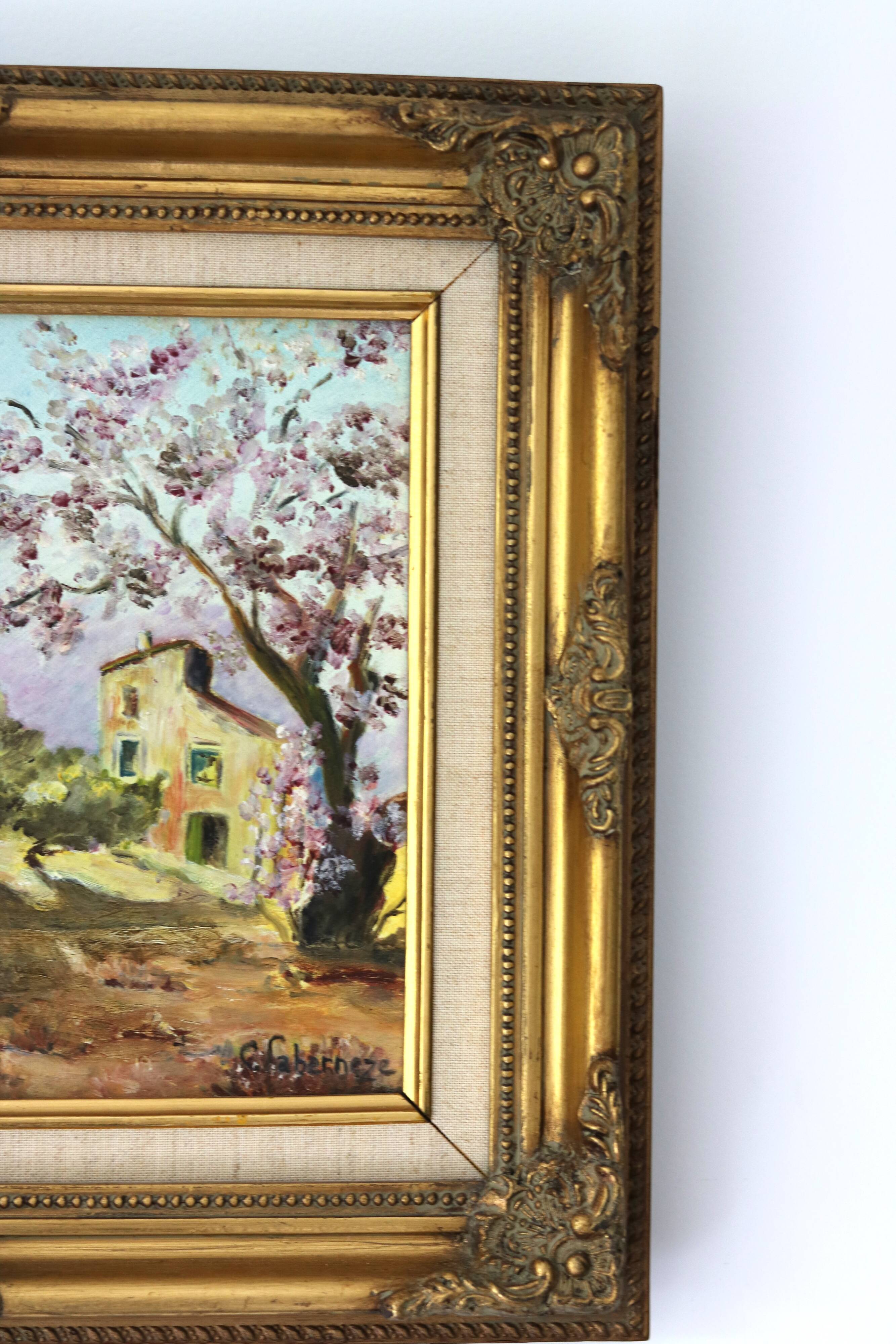 Provençal landscape painting