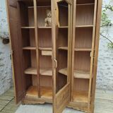 Art deco oak cabinet