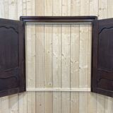 Eighteenth oak sideboard façade