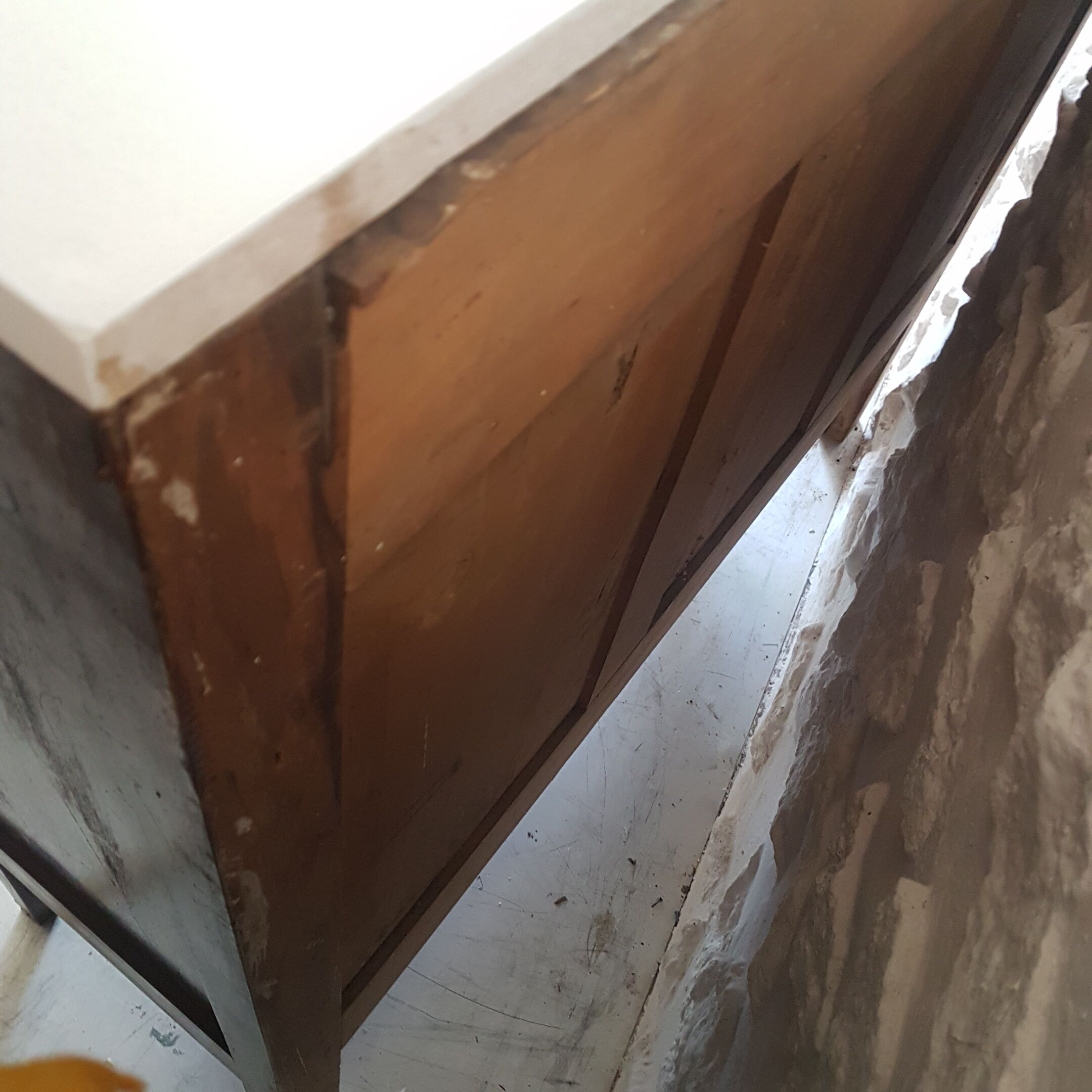 Vintage compass foot buffet