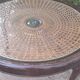 Low pedestal table