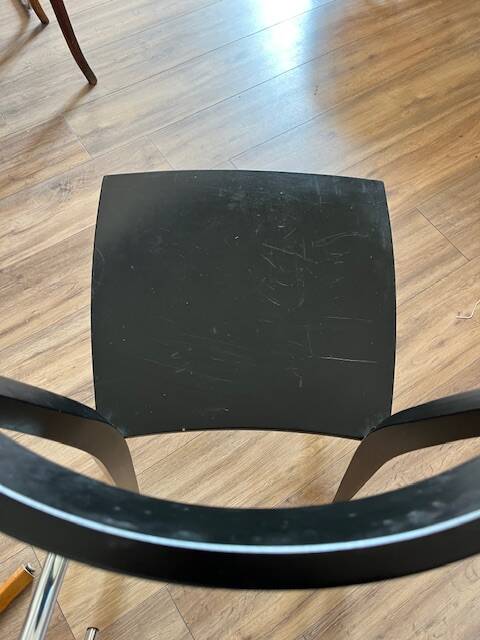 Set of 4 mismatched chairs