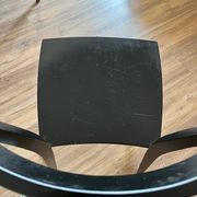 Set of 4 mismatched chairs
