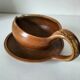 Handcrafted stoneware gravy boat