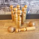 Jeu de quilles ancien en bois